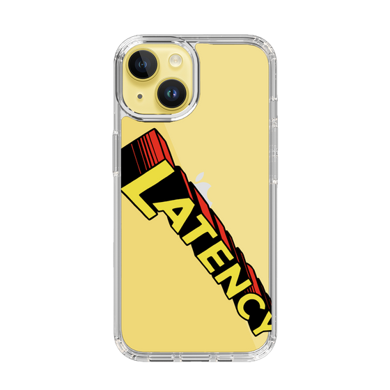 スリムプロテクションケース［ LATENCY - Rock logo - Clear ］