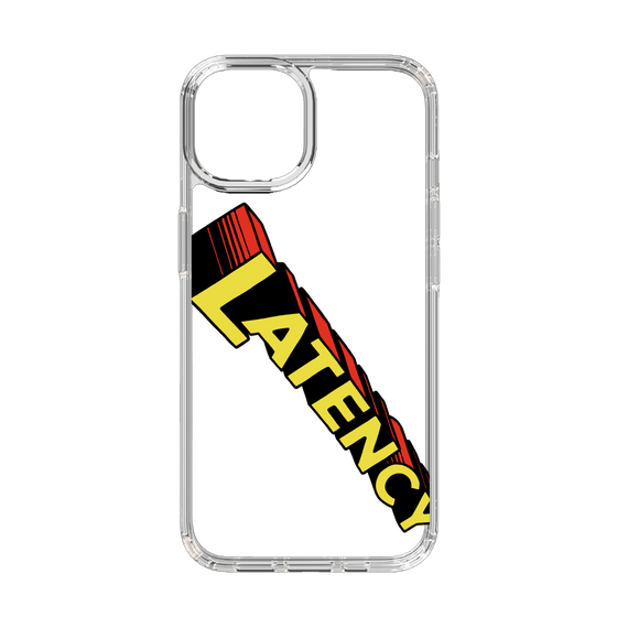 スリムプロテクションケース［ LATENCY - Rock logo - Clear ］