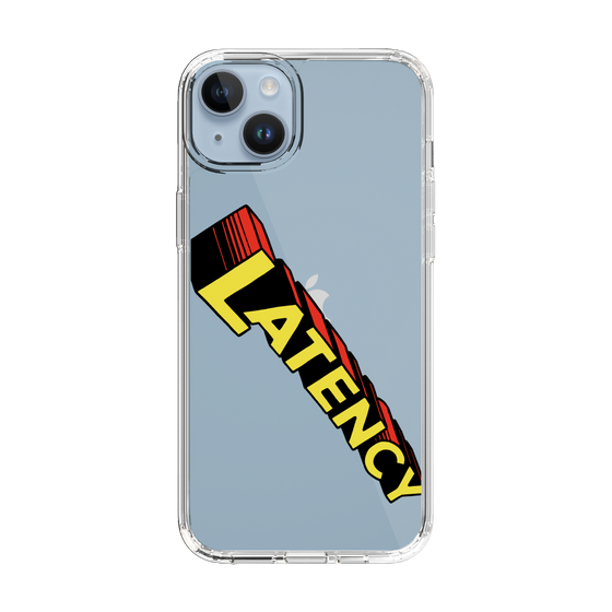スリムプロテクションケース［ LATENCY - Rock logo - Clear ］