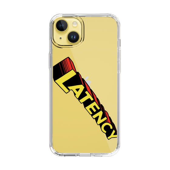 スリムプロテクションケース［ LATENCY - Rock logo - Clear ］
