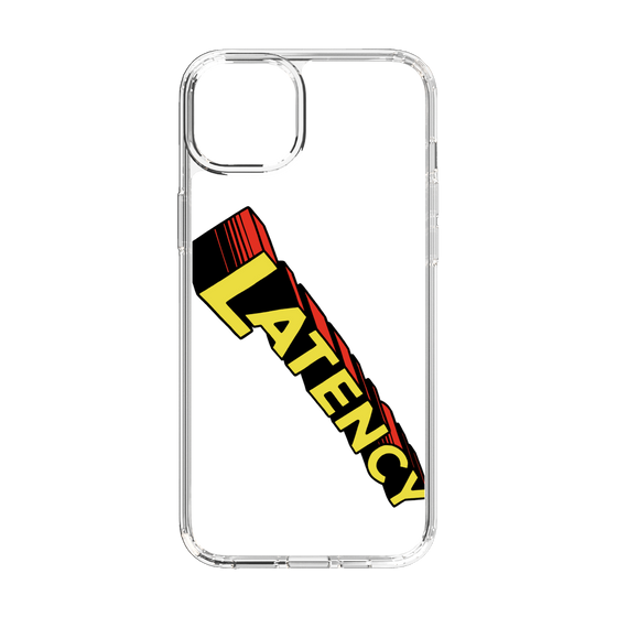 スリムプロテクションケース［ LATENCY - Rock logo - Clear ］