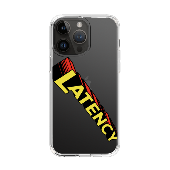 スリムプロテクションケース［ LATENCY - Rock logo - Clear ］