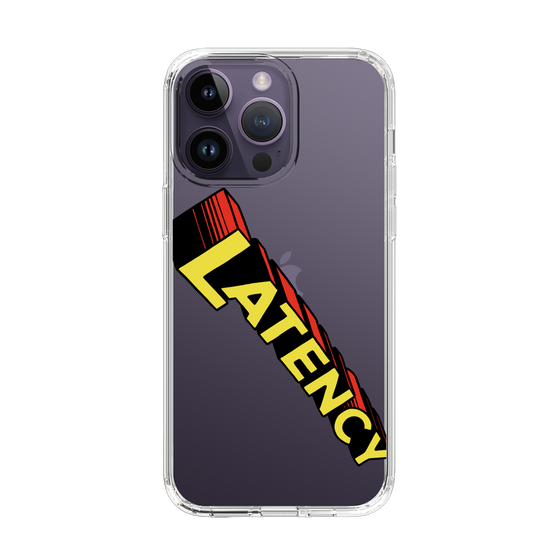 スリムプロテクションケース［ LATENCY - Rock logo - Clear ］