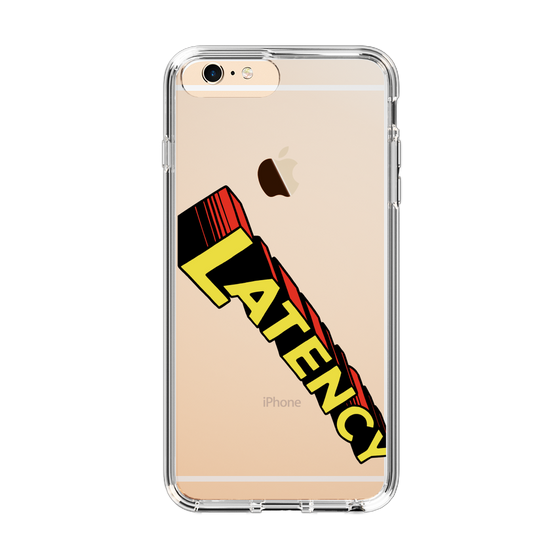 スリムプロテクションケース［ LATENCY - Rock logo - Clear ］