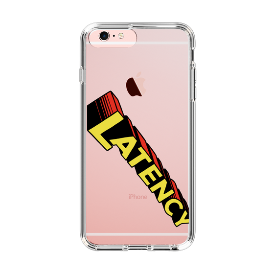 スリムプロテクションケース［ LATENCY - Rock logo - Clear ］