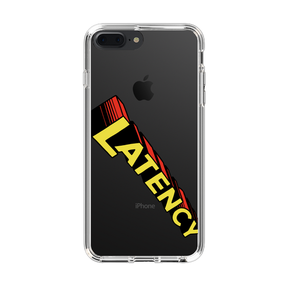 スリムプロテクションケース［ LATENCY - Rock logo - Clear ］