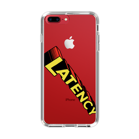 スリムプロテクションケース［ LATENCY - Rock logo - Clear ］