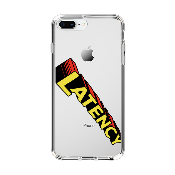 スリムプロテクションケース［ LATENCY - Rock logo - Clear ］