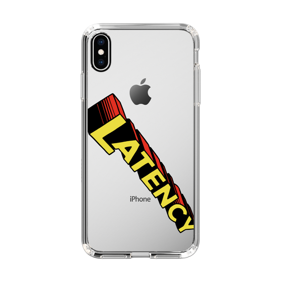 スリムプロテクションケース［ LATENCY - Rock logo - Clear ］