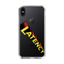 スリムプロテクションケース［ LATENCY - Rock logo - Clear ］