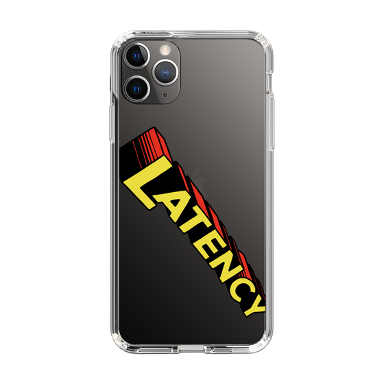 スリムプロテクションケース［ LATENCY - Rock logo - Clear ］