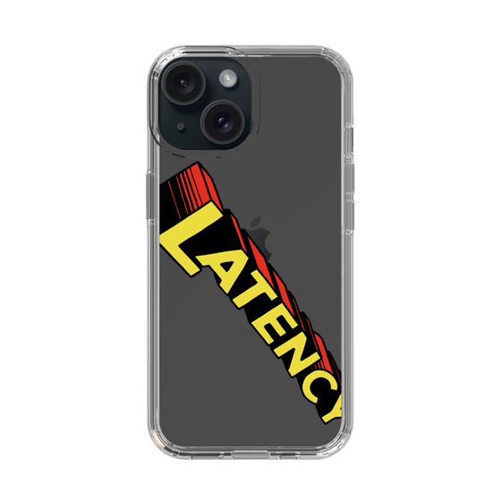 スリムプロテクションケース［ LATENCY - Rock logo - Clear ］