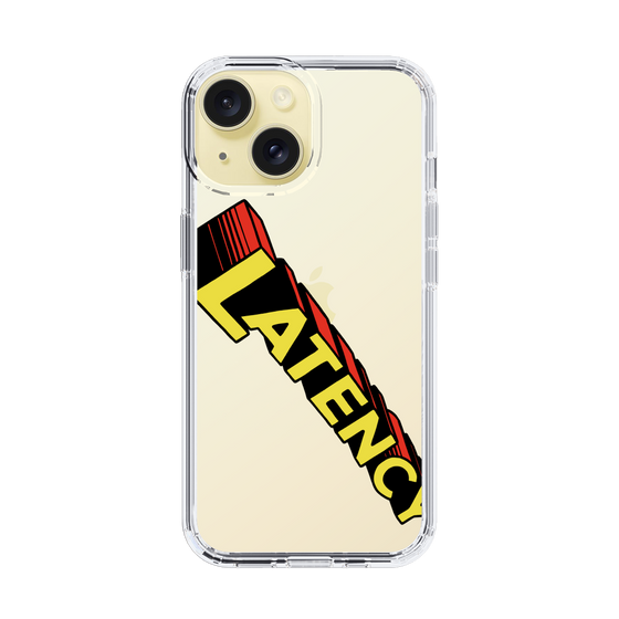 スリムプロテクションケース［ LATENCY - Rock logo - Clear ］