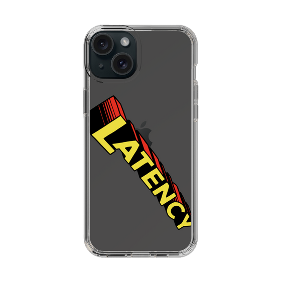 スリムプロテクションケース［ LATENCY - Rock logo - Clear ］