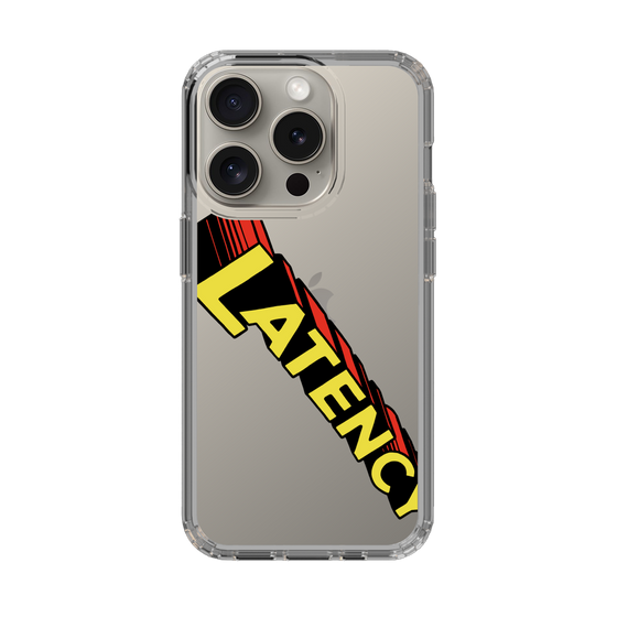 スリムプロテクションケース［ LATENCY - Rock logo - Clear ］
