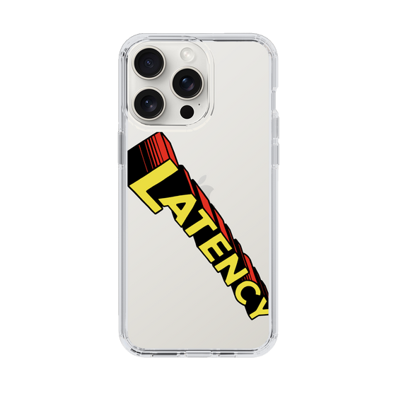 スリムプロテクションケース［ LATENCY - Rock logo - Clear ］