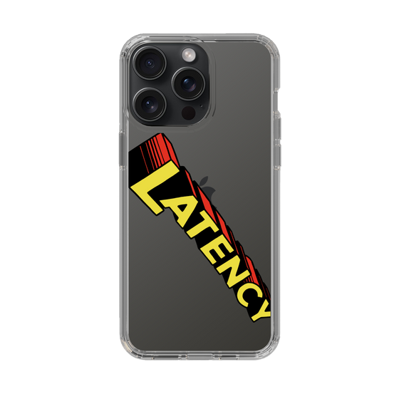 スリムプロテクションケース［ LATENCY - Rock logo - Clear ］