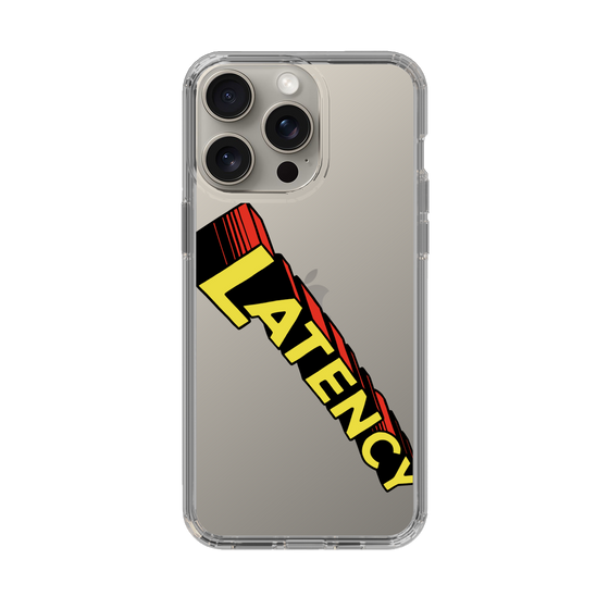スリムプロテクションケース［ LATENCY - Rock logo - Clear ］
