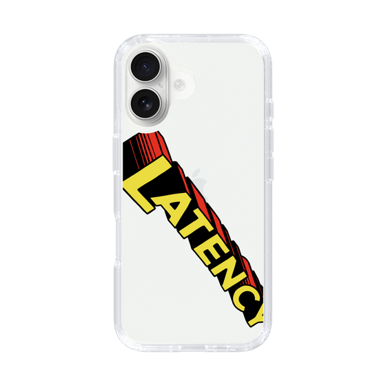 スリムプロテクションケース［ LATENCY - Rock logo - Clear ］