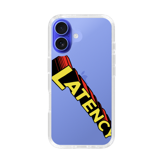 スリムプロテクションケース［ LATENCY - Rock logo - Clear ］
