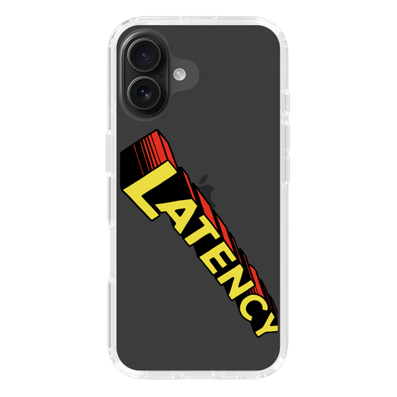 スリムプロテクションケース［ LATENCY - Rock logo - Clear ］