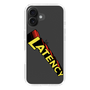 スリムプロテクションケース［ LATENCY - Rock logo - Clear ］