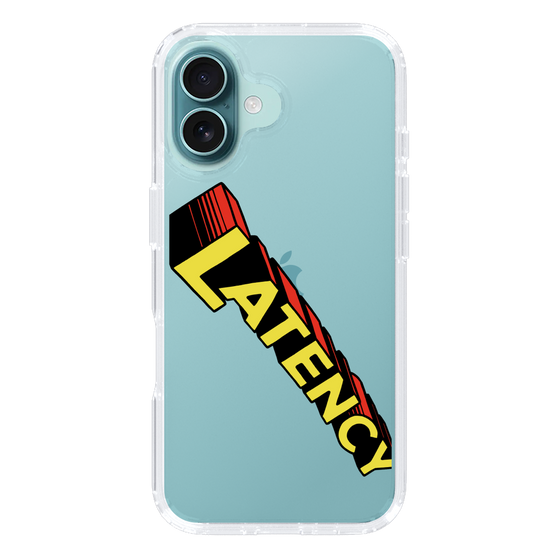 スリムプロテクションケース［ LATENCY - Rock logo - Clear ］
