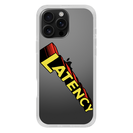 スリムプロテクションケース［ LATENCY - Rock logo - Clear ］