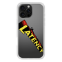 スリムプロテクションケース［ LATENCY - Rock logo - Clear ］