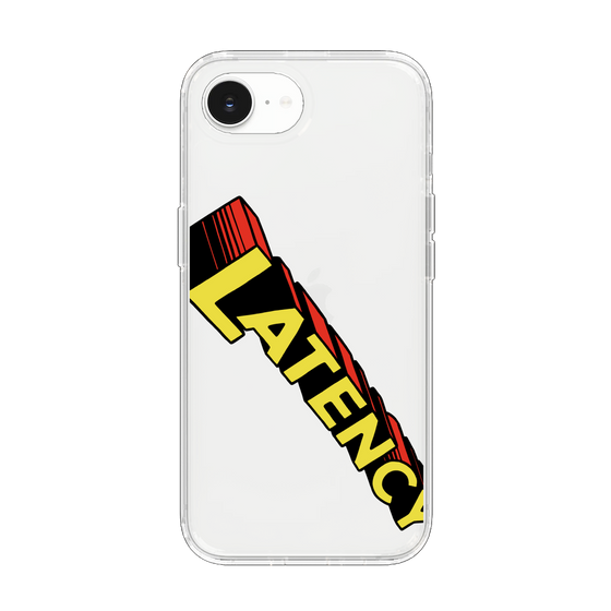 スリムプロテクションケース［ LATENCY - Rock logo - Clear ］
