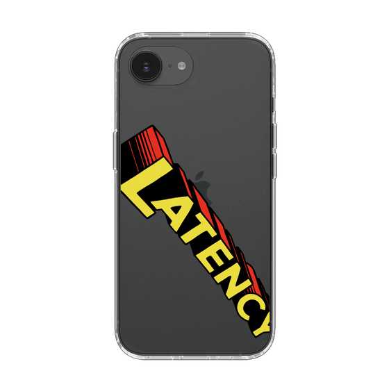 スリムプロテクションケース［ LATENCY - Rock logo - Clear ］