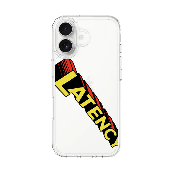 スリムプロテクションケース［ LATENCY - Rock logo - Clear ］