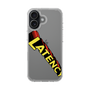 スリムプロテクションケース［ LATENCY - Rock logo - Clear ］
