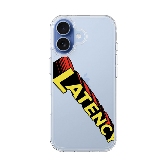 スリムプロテクションケース［ LATENCY - Rock logo - Clear ］