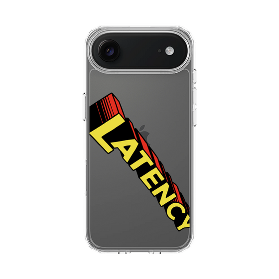 スリムプロテクションケース［ LATENCY - Rock logo - Clear ］