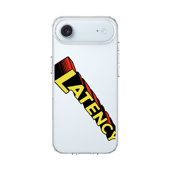 スリムプロテクションケース［ LATENCY - Rock logo - Clear ］