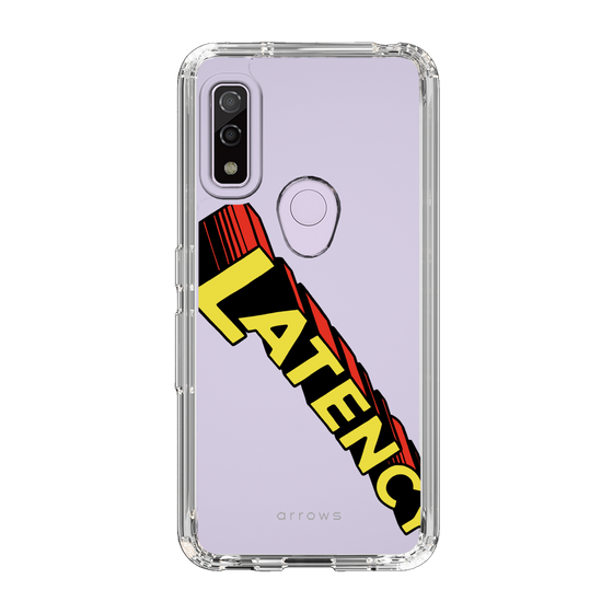 スリムプロテクションケース［ LATENCY - Rock logo - Clear ］