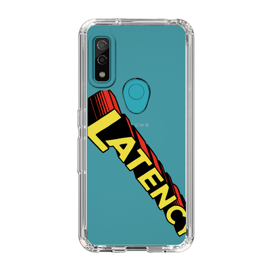 スリムプロテクションケース［ LATENCY - Rock logo - Clear ］