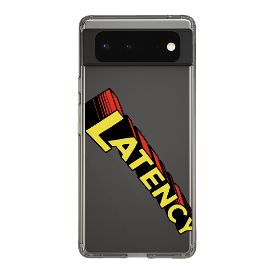 スリムプロテクションケース［ LATENCY - Rock logo - Clear ］