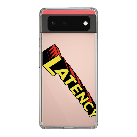 スリムプロテクションケース［ LATENCY - Rock logo - Clear ］