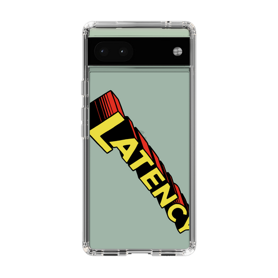 スリムプロテクションケース［ LATENCY - Rock logo - Clear ］