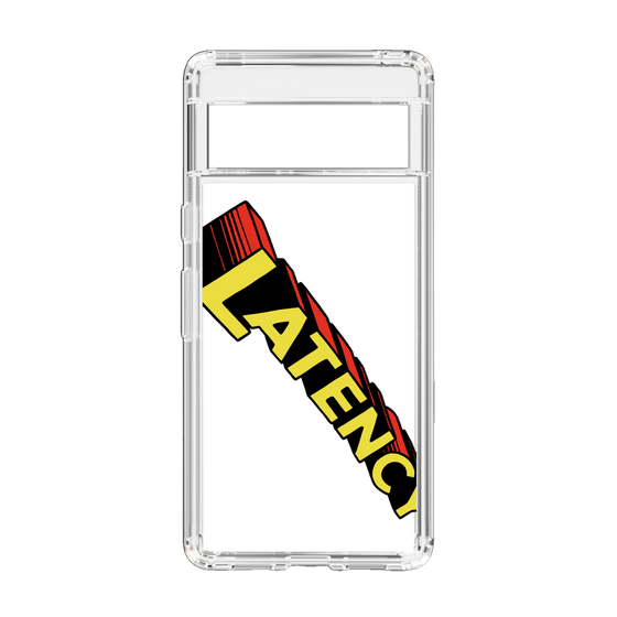 スリムプロテクションケース［ LATENCY - Rock logo - Clear ］