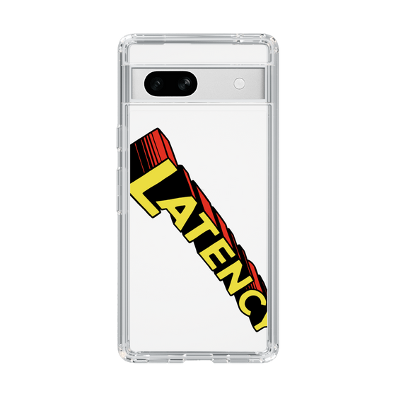 スリムプロテクションケース［ LATENCY - Rock logo - Clear ］