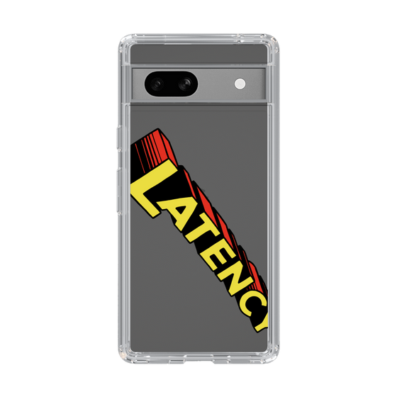 スリムプロテクションケース［ LATENCY - Rock logo - Clear ］