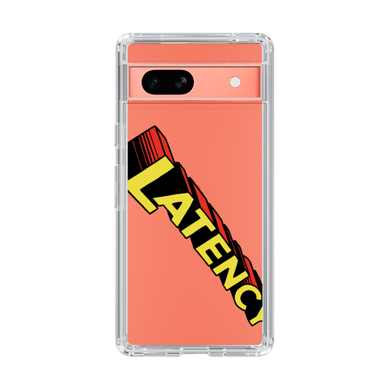 スリムプロテクションケース［ LATENCY - Rock logo - Clear ］