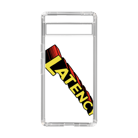 スリムプロテクションケース［ LATENCY - Rock logo - Clear ］