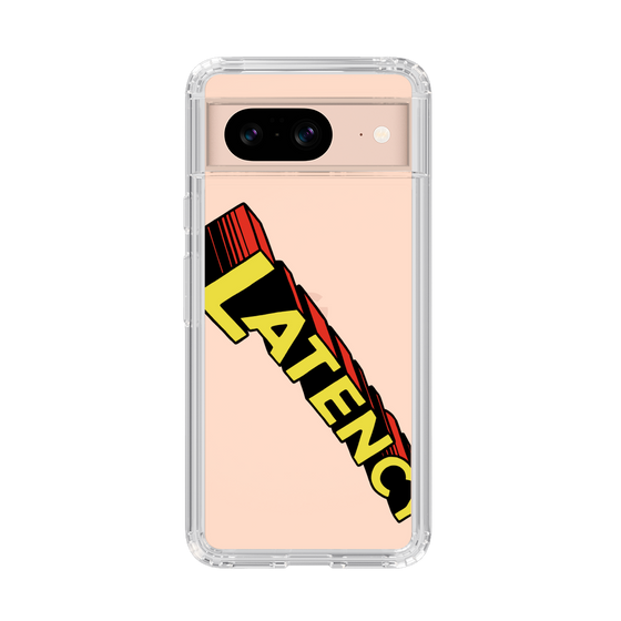 スリムプロテクションケース［ LATENCY - Rock logo - Clear ］