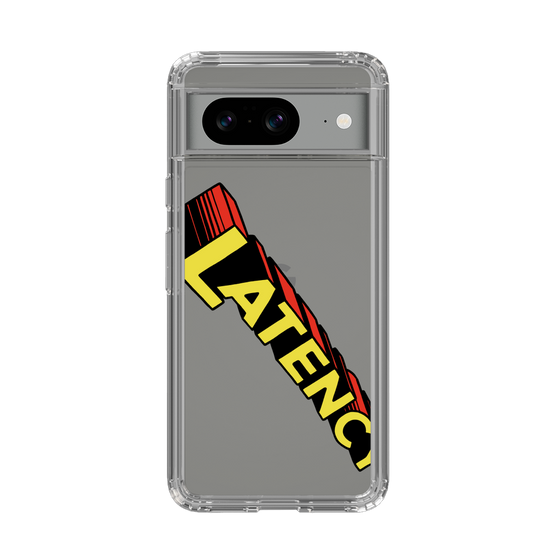 スリムプロテクションケース［ LATENCY - Rock logo - Clear ］