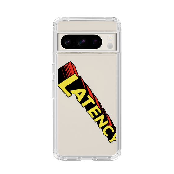 スリムプロテクションケース［ LATENCY - Rock logo - Clear ］