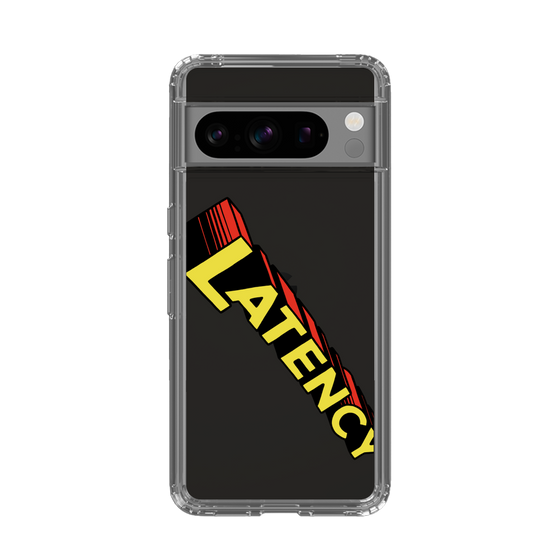 スリムプロテクションケース［ LATENCY - Rock logo - Clear ］
